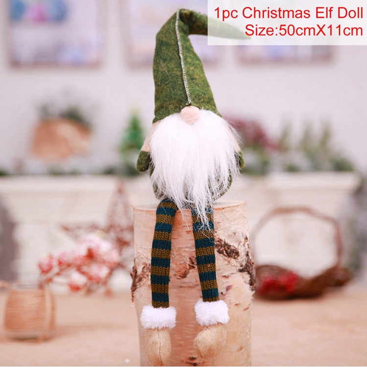 Gnome Christmas Faceless Doll Merry Christmas Decorations For Home Cristmas Ornament Xmas Navidad Natal New Year 2023