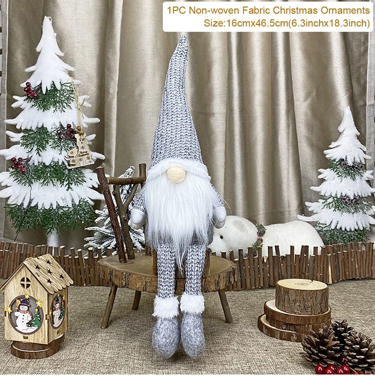 Gnome Christmas Faceless Doll Merry Christmas Decorations For Home Cristmas Ornament Xmas Navidad Natal New Year 2023