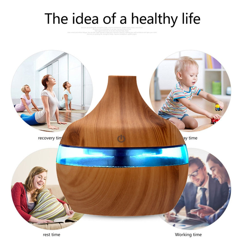 Humidifier Home Aromatherapy Diffuser Air Appliance Vaporizer Evaporator Environment Aromatizer Aroma Humidifiers Room Freshener