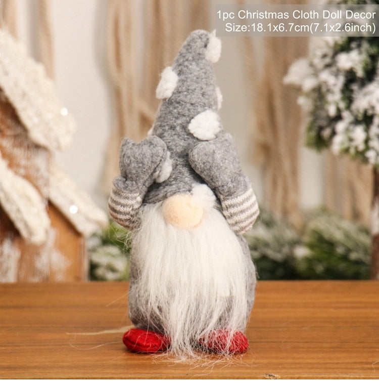 Gnome Christmas Faceless Doll Merry Christmas Decorations For Home Cristmas Ornament Xmas Navidad Natal New Year 2023