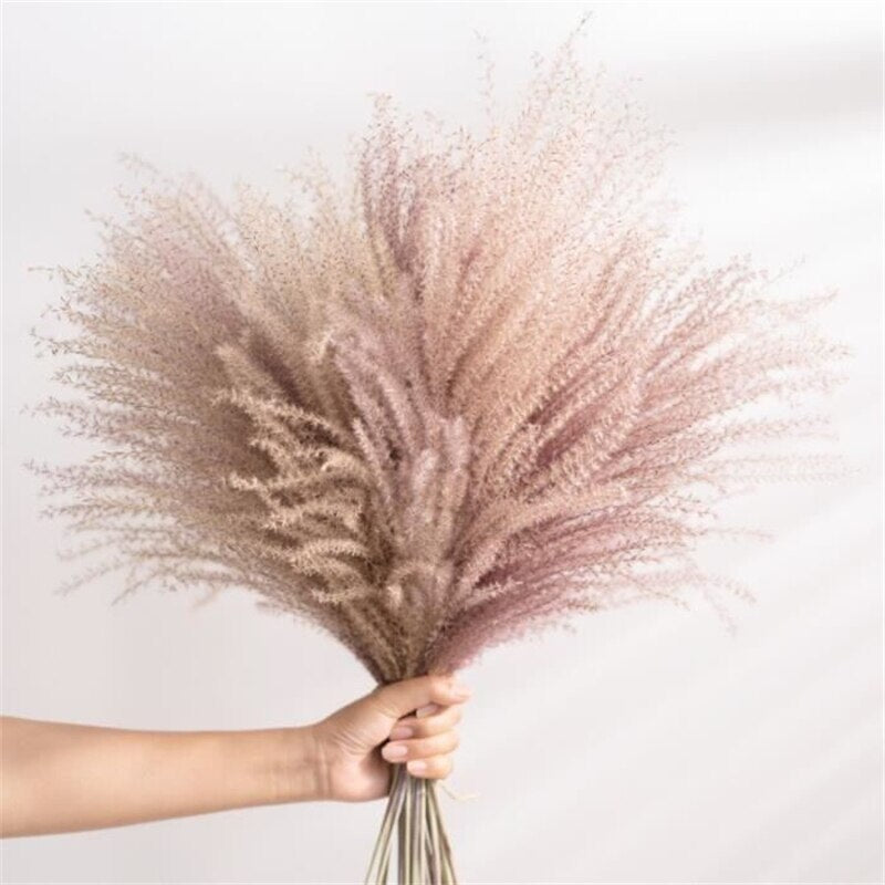 Dried Reeds Dried Flower Bouquet Artificial Flowers Pampa Pampass Grass Christmas Decoration Pampas Natural Decor House Dry Home