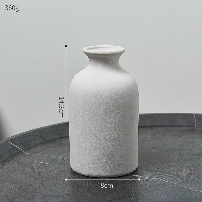 Simple Ceramic Vase Dining Table Decorations Wedding Decorations Nordic Home Living Room Decorations Vase