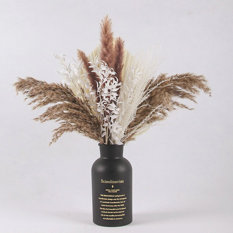 Wheat for Decoration Natural Dried Flowers Panpas Dried Pampas Grass Reed Home Decor Eternal Flower Bohemian Wedding Pampass