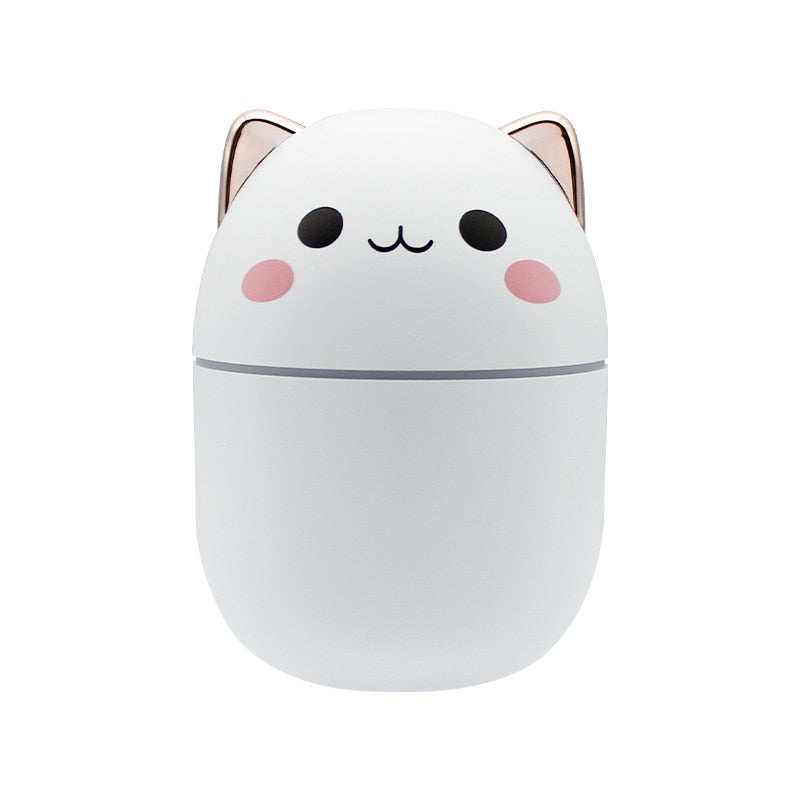 Kawaii Air Humidifier 250ML Aroma Essential Oil Diffuser USB Cool Mist Sprayer For Bedroom Home Car Fragrance Diffuser